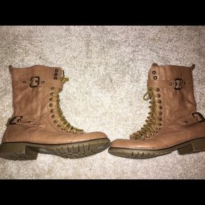 Cathy Jean Tan Combat Boots